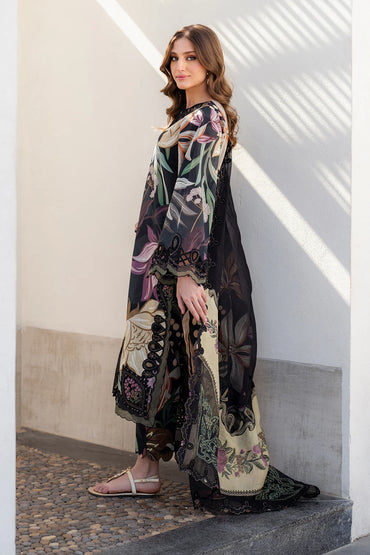 BAROQUE Embroidered Printed Lawn Suit