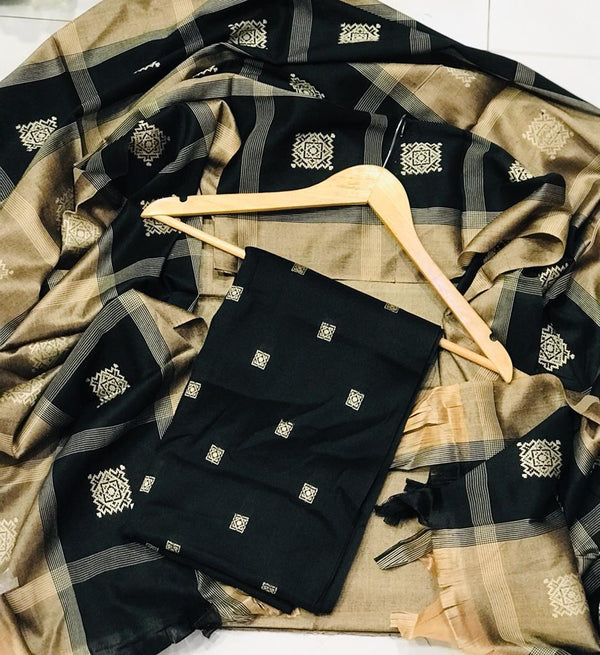 Susi JayCard Work Unstitched 3 Pcs | Chapter #1