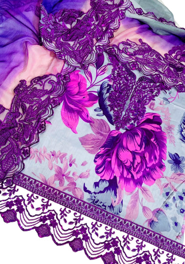 Iznik Digital Printed Lawn 3 Pcs