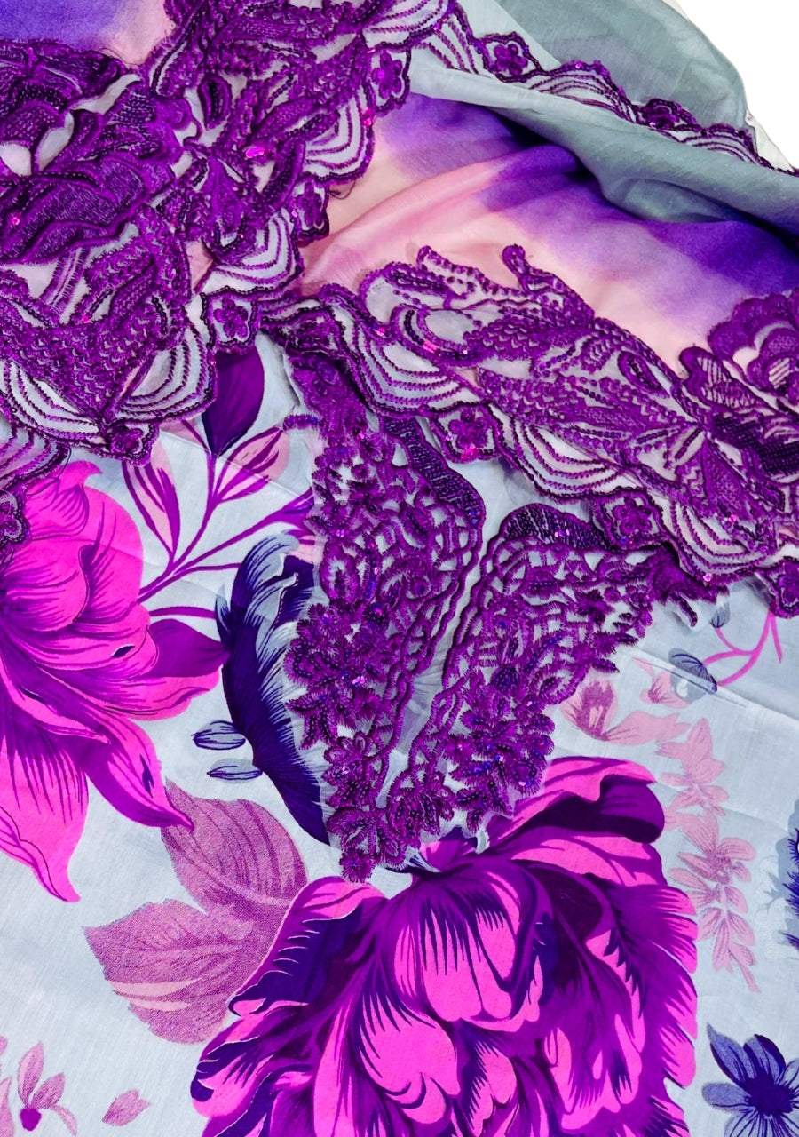 Iznik Digital Printed Lawn 3 Pcs