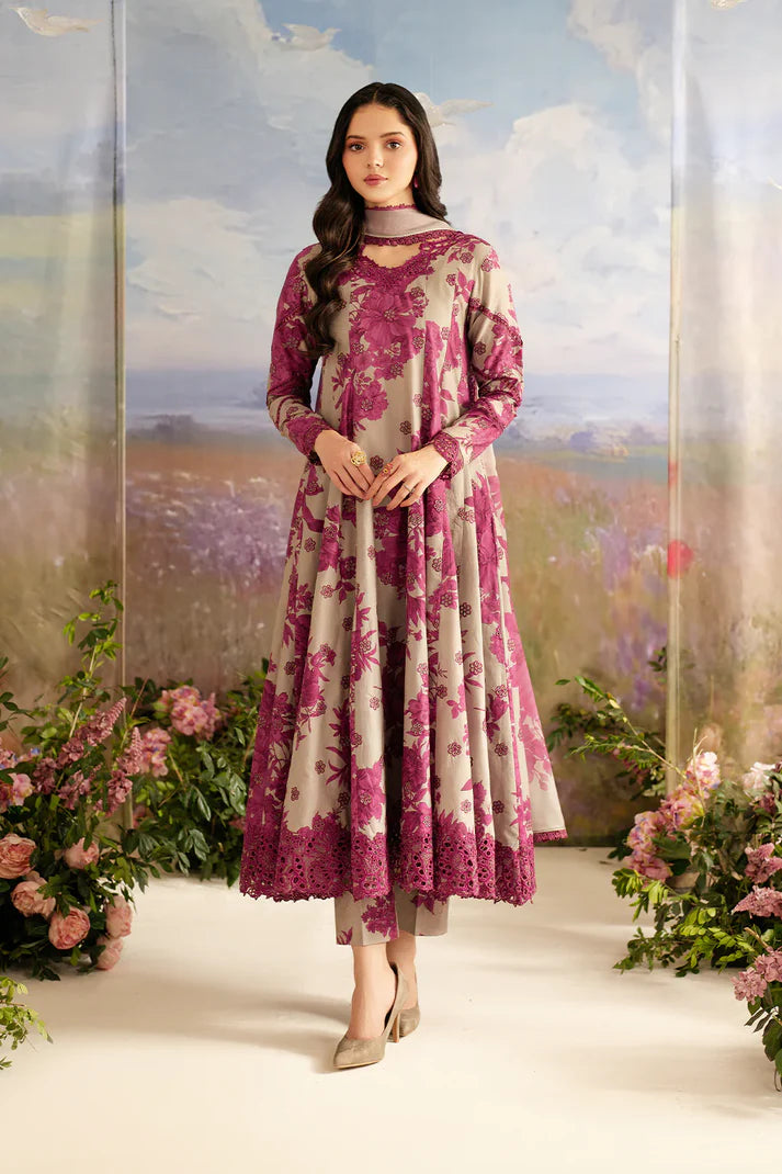 Iznik Embroidered Lawn 3Pcs Suit