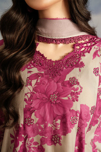 Iznik Embroidered Lawn 3Pcs Suit