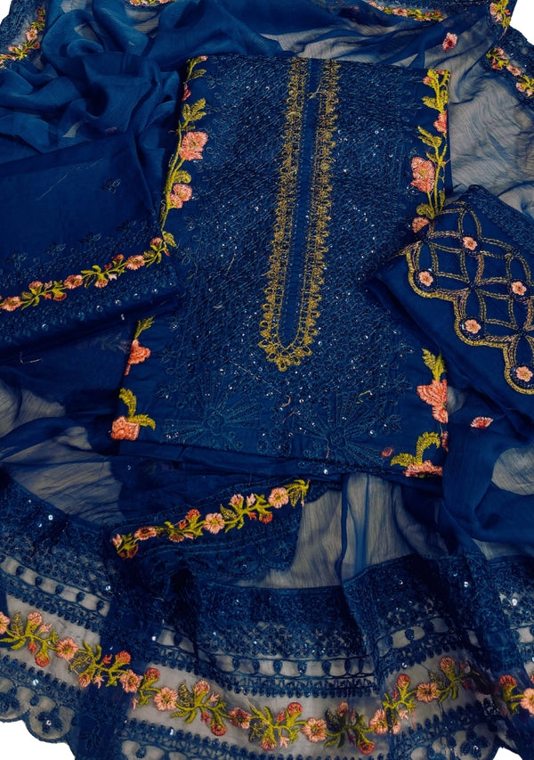 Ramsha Emroidered Lawn 3 Pcs