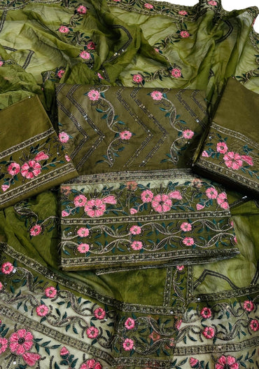 Ramsha Embroidered Cotton 3 Pcs