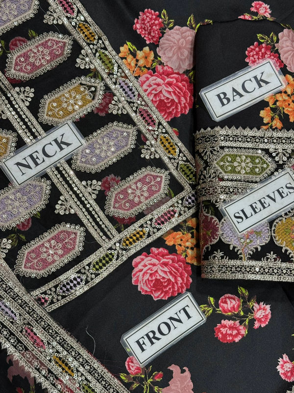 Aneela's Collection Digital Printed Lawn Suit