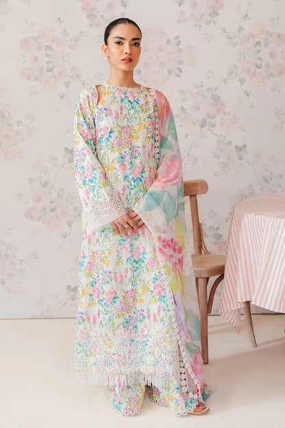 Afrozeh The Floral Charm Embroidered Lawn