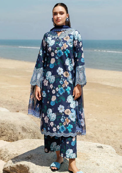 Barouqe Embroidered Printed Lawn