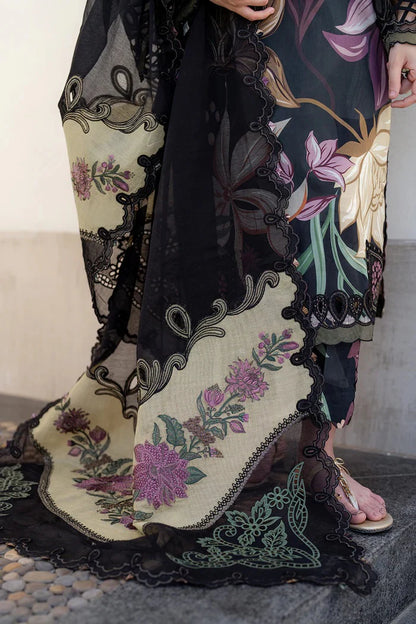 BAROQUE Embroidered Printed Lawn Suit