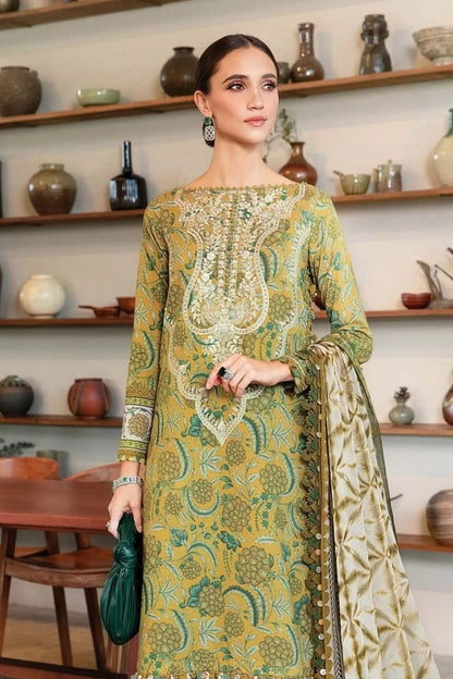 Maria B Unstitched Printed Lawn Suit